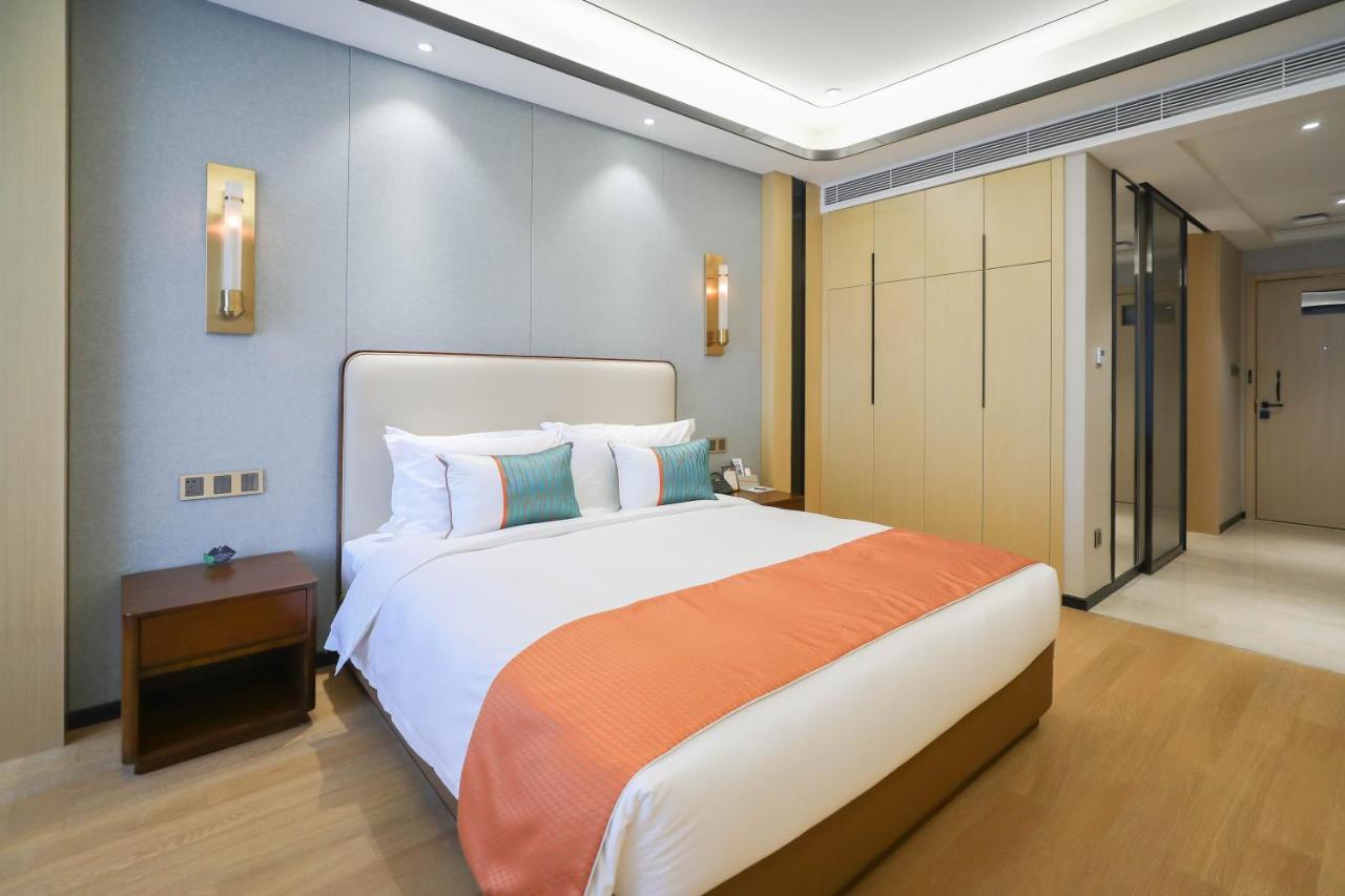 Jinling Funhome Hotel Nanjing Jiulong Lake - Nanjing South Railway Station Exterior foto